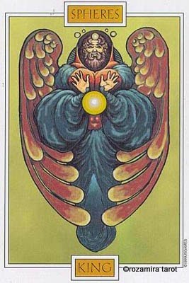 Winged spirit tarot